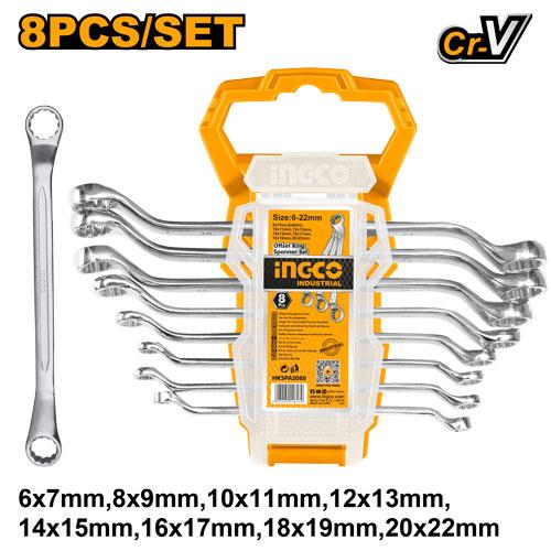 [HKSPA3088] [0155] JGO 8 LLAVES ACODADAS