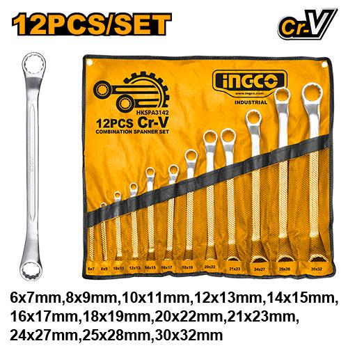 [HKSPA3142] [0160] JGO 12  LLAVES ACODADAS