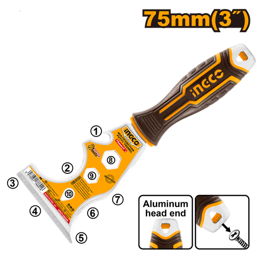 [HPUT18060M] [0316] ESPATULA INOX MULTIFUNCION 75 mm