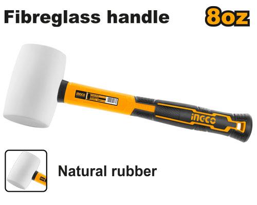 [HRUH8908] [0586] MAZA DE GOMA BLANCA 220 g