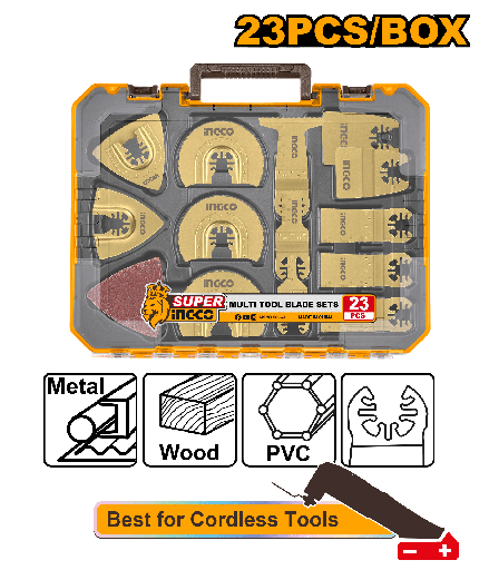 [AKTMT2301] [1114] SET 23 ACCESORIOS MULTIFUNCIONES INGCO AKTMT2301