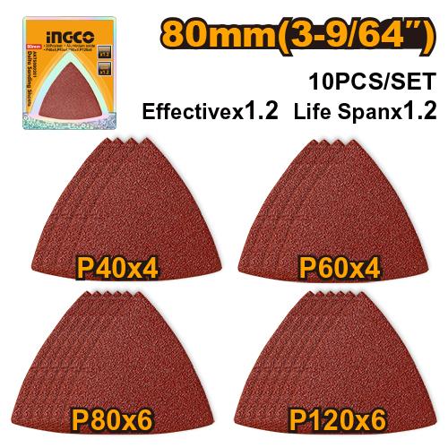 [AKTS080201] [0773] JUEGO 20 HOJAS DELTA P40/P60/P80/P120