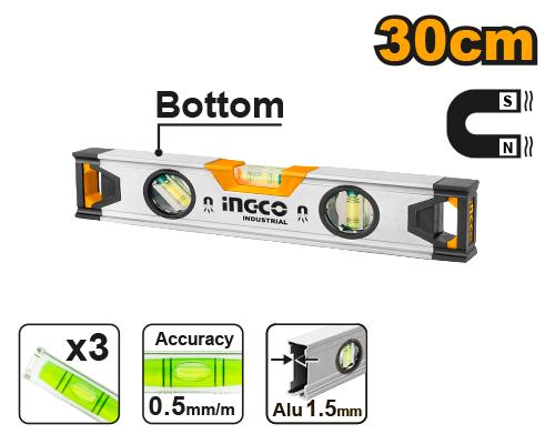 [HSL38030M] [0318] NIVEL DE BURBUJA MAGNETICO 30 cm