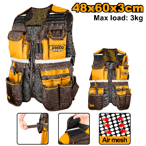 [HTVT09028] [0896] CHALECO PORTAHERRAMIENTAS