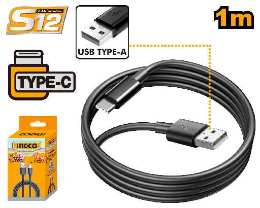 [IUCC01] [1031] CABLE CARGADOR USB TIPO A - C