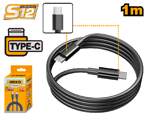 [IUCC02] [1032] CABLE CARGADOR TIPO C  - C