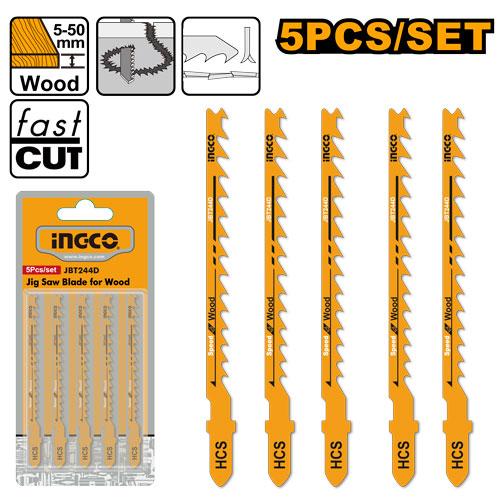 [JBT244D] [0325] JUEGO 5 PCS SIERRA DE CALAR/ MADERA 6TPI