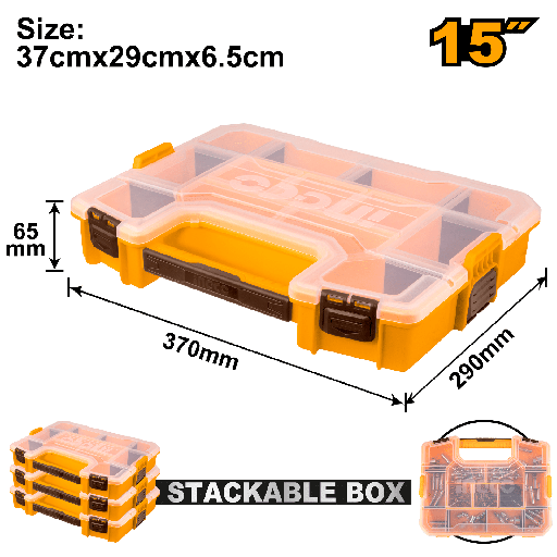 [PBX1511] [1050] ORGANIZADOR PLASTICO 15 "